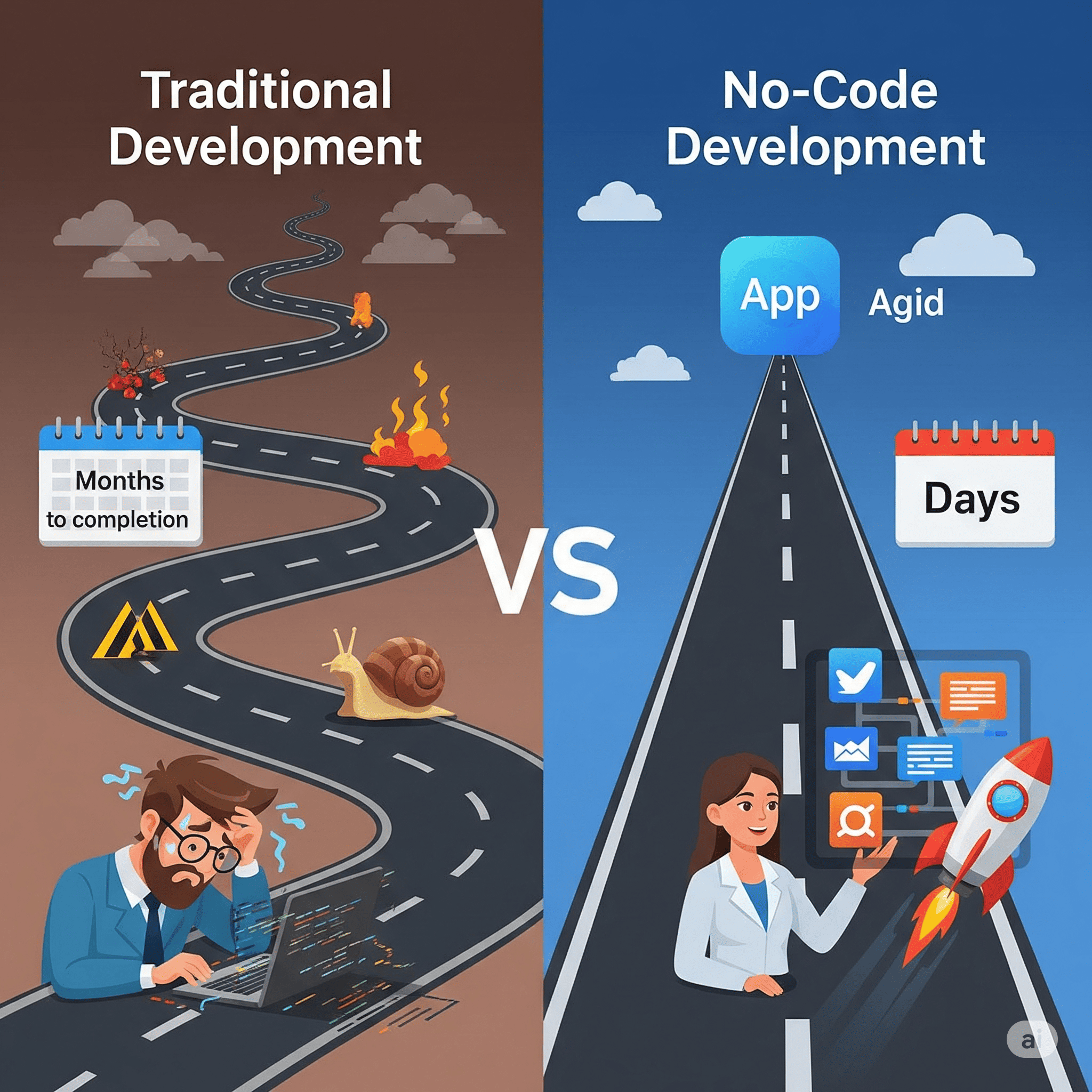 No-Code Custom Software: From Concept to Launch in Record Time