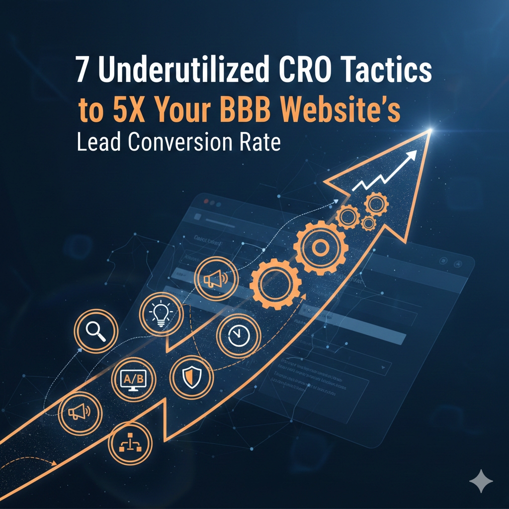 7 Underutilized CRO Tactics to 5X Your B2B Website's Lead Conversion Rate