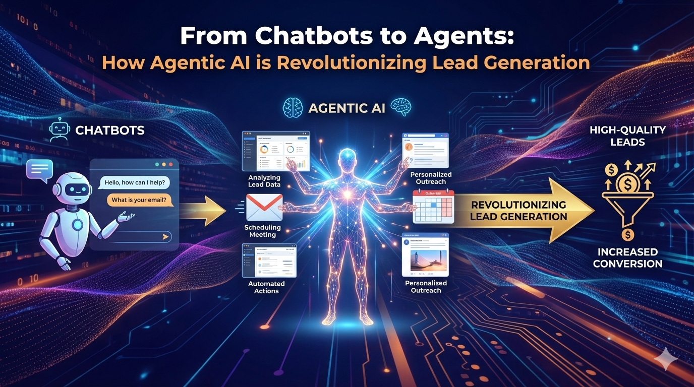 From Chatbots to Agents: How Agentic AI is Revolutionizing Lead Generation