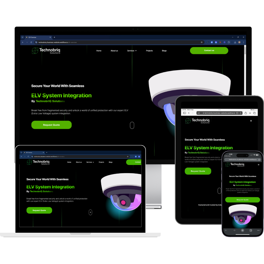 Conversion Rate Optimized Fully Responsive Website 