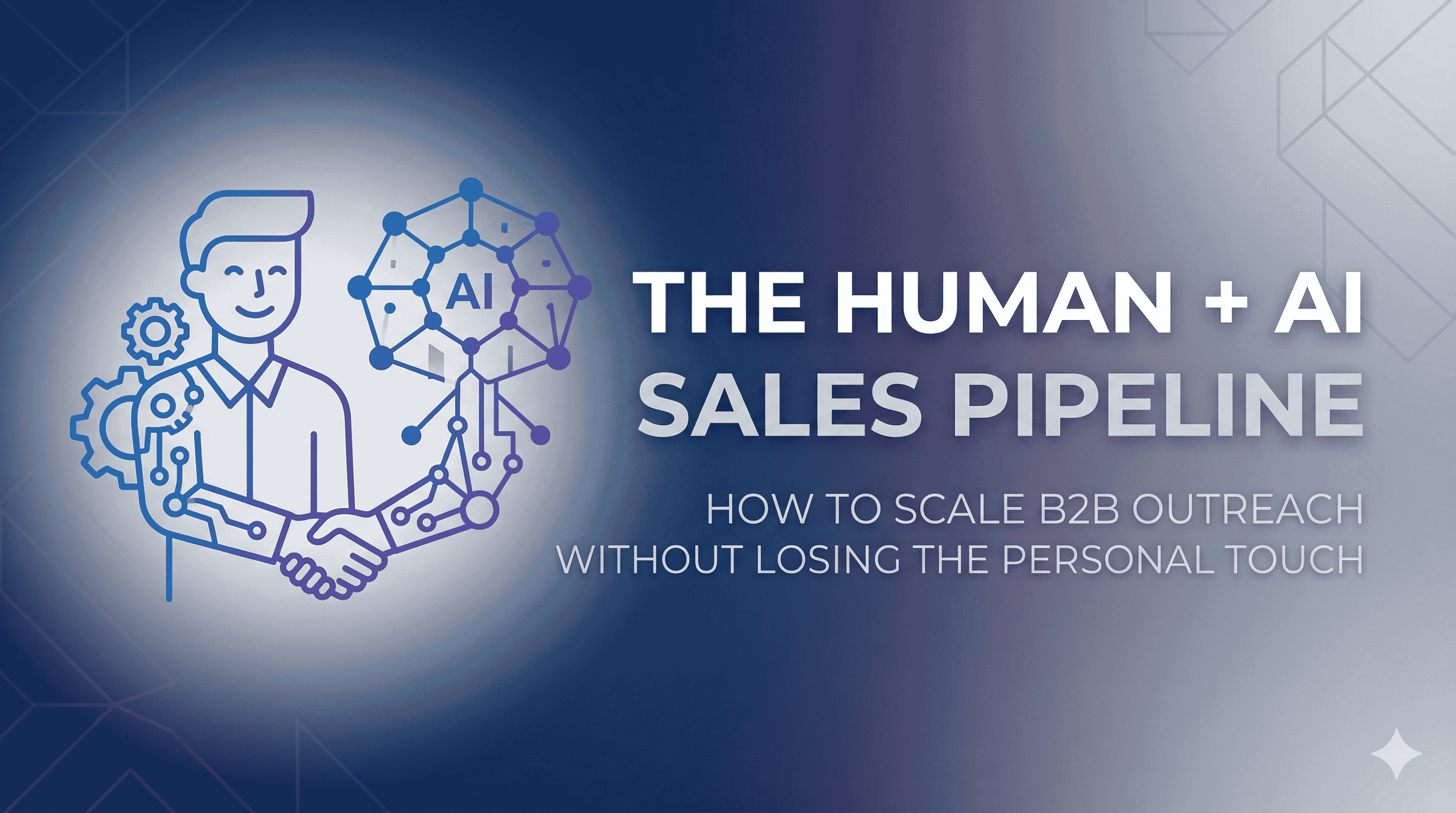 The Human + AI Sales Pipeline: How to Scale B2B Outreach Without Losing the Personal Touch