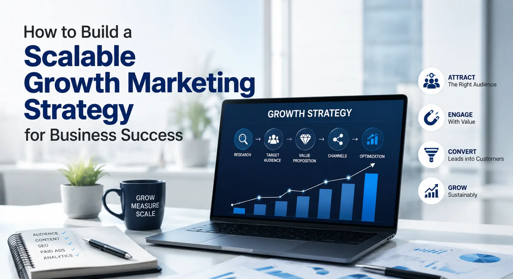 How to Build a Scalable Growth Marketing Strategy for Business Success 