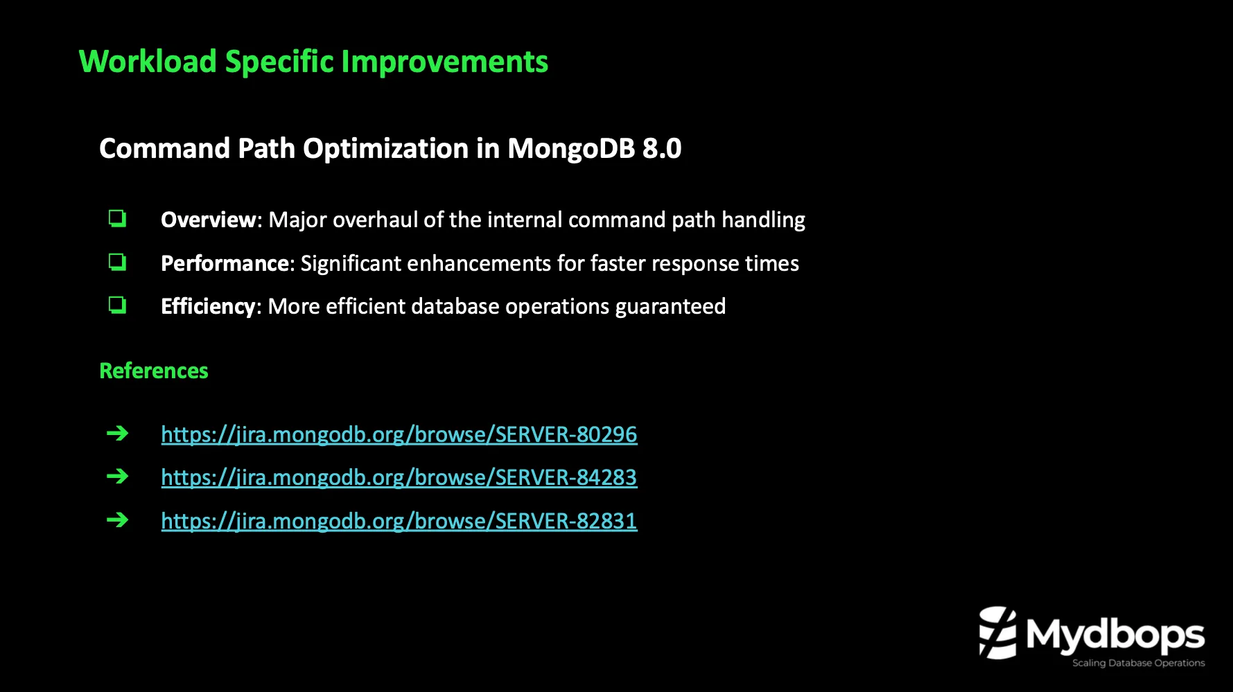 Highlights from Mydbops MyWebinar Edition 34 on MongoDB 8.0