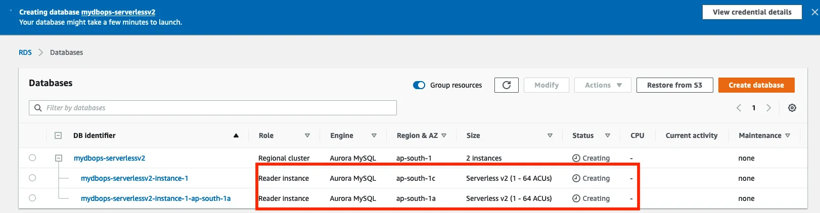 Exploring Aurora Serverless V2 for MySQL