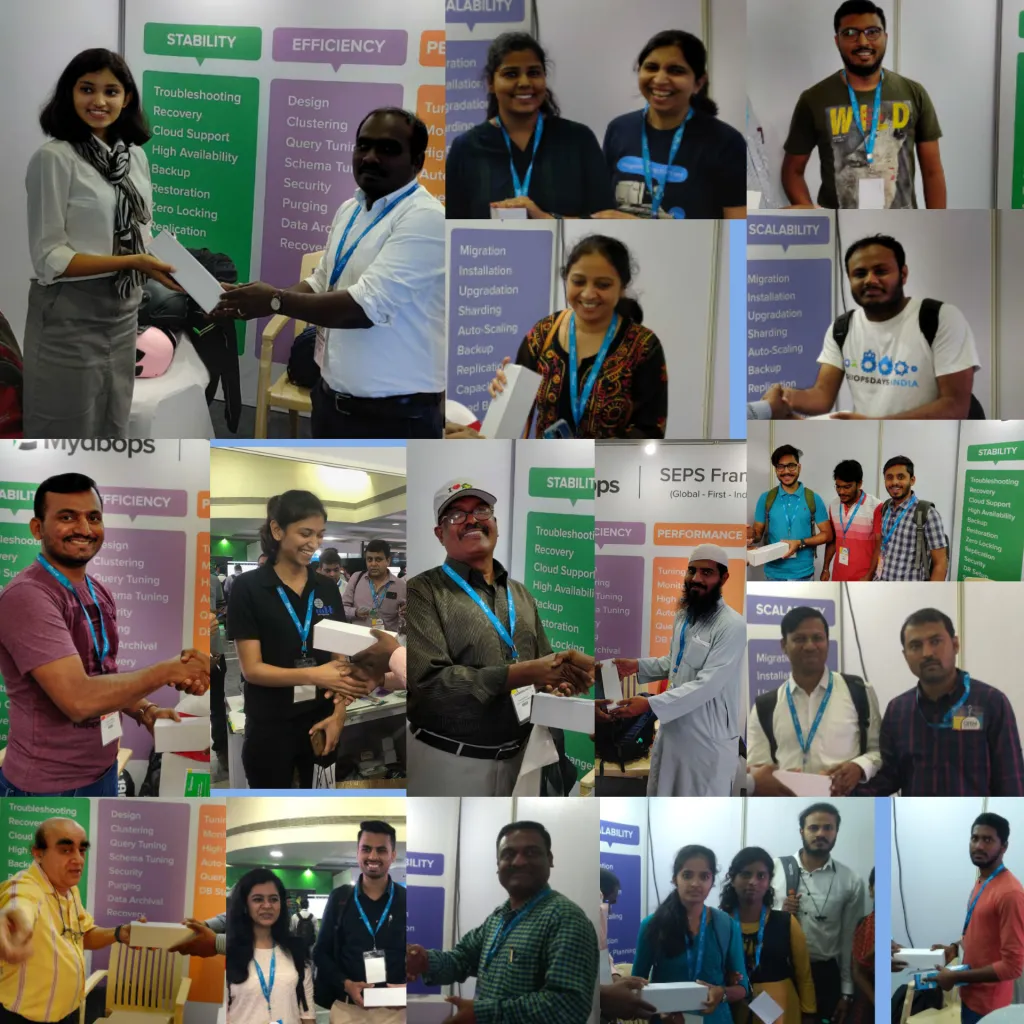 Mydbops @ Open Source India, 2019