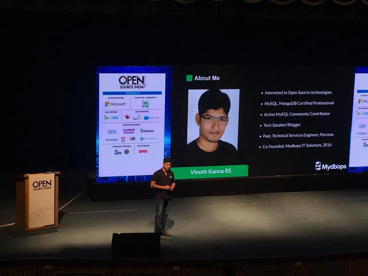 Mydbops @ Open Source India, 2019