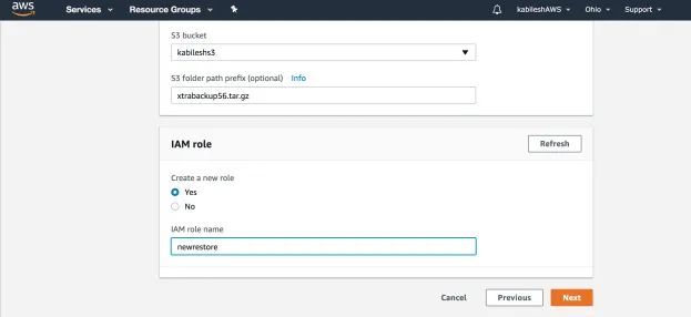 Migrating MySQL to RDS/Aurora with Xtrabackup