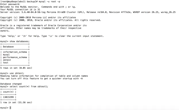 Migrating MySQL to RDS/Aurora with Xtrabackup