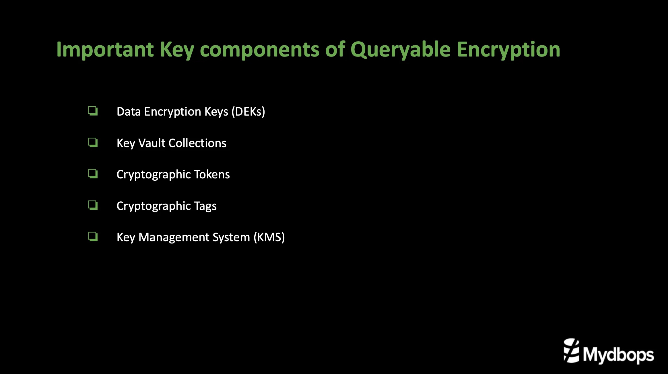 MongoDB Queryable Encryption