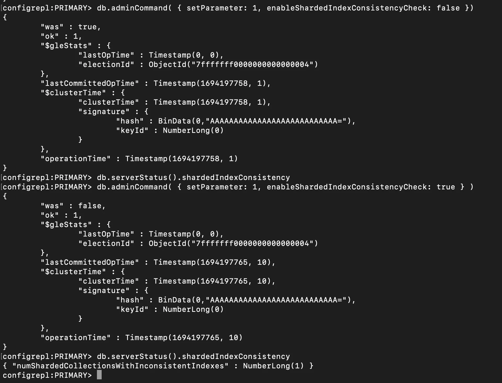 MongoDB Upgrade Issues