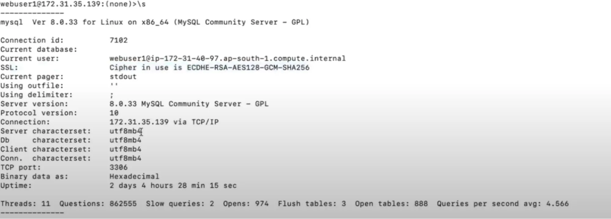 MySQL SSL/TLS Encryption