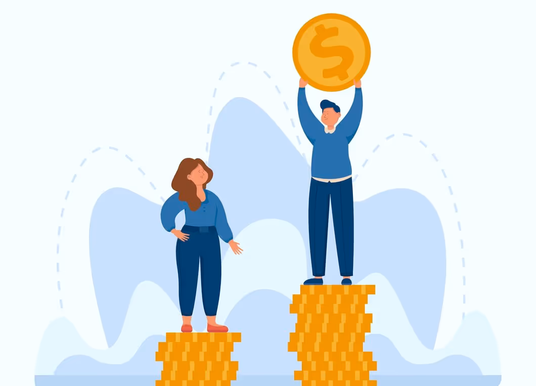 The impact of fertility relaxation on gender wage gap