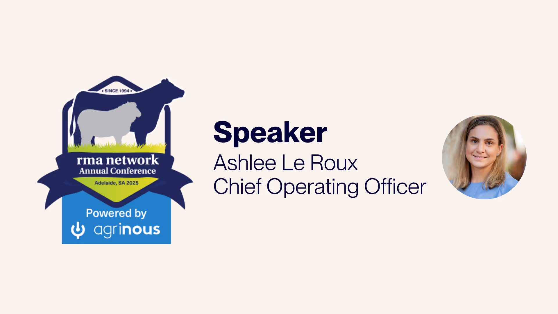 RMA Network Annual Conference 2025 Access Intell Ashlee Le Roux