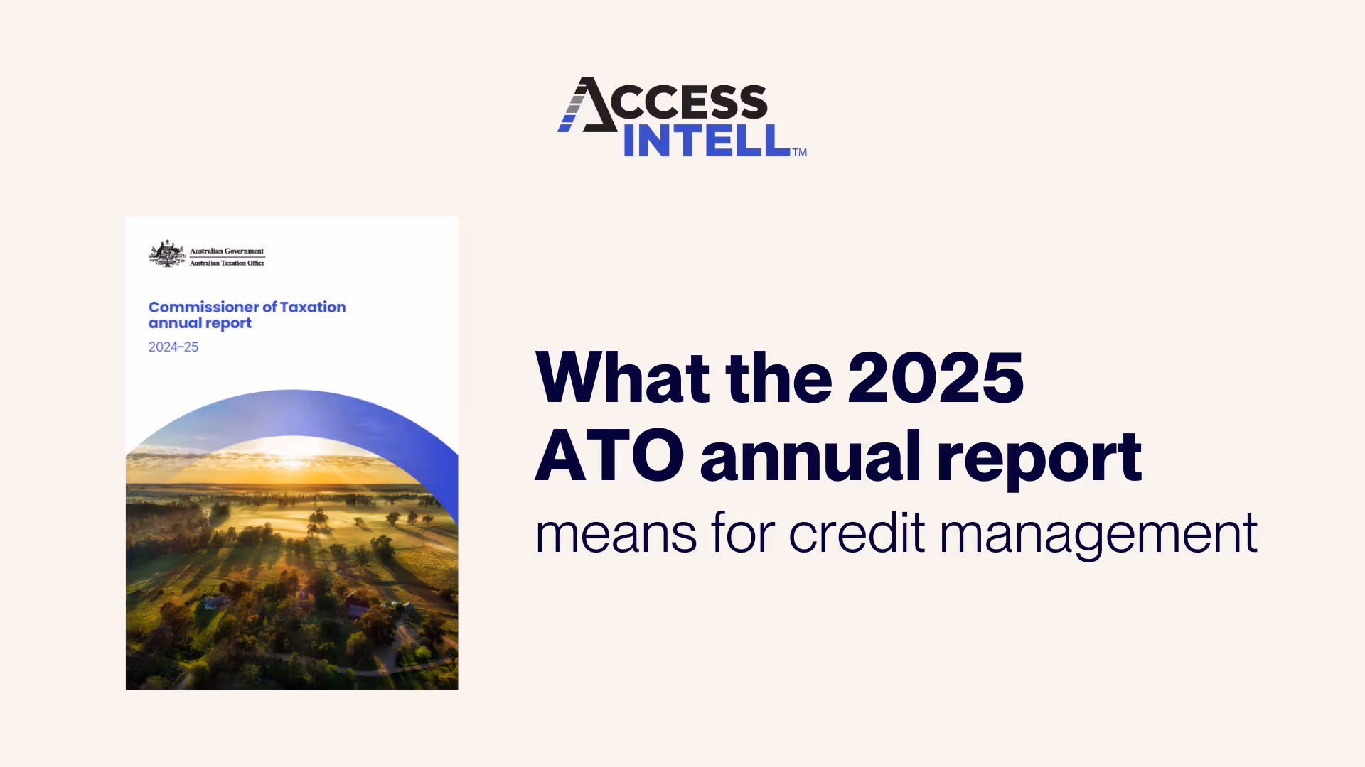 What the 2025 ATO annual report means for credit management