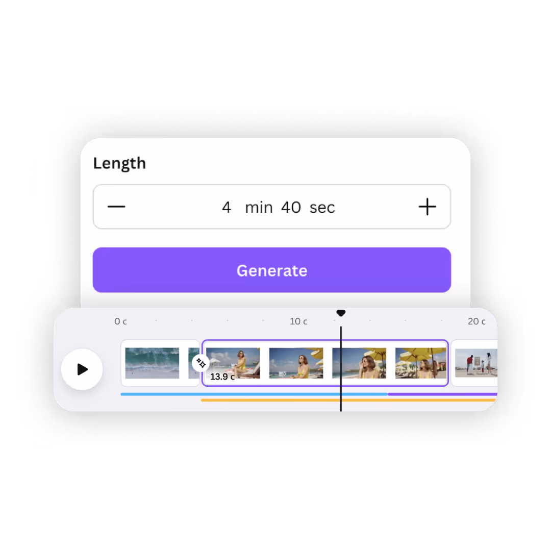 Canva AI Music Plugin by Mubert