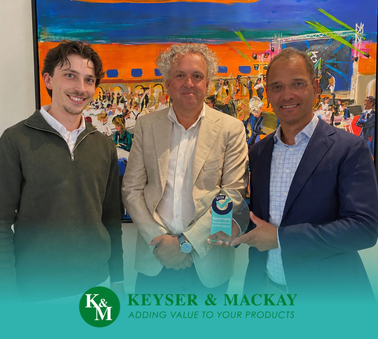Keyser & Mackay receives Customer Centricity Certificate 2026