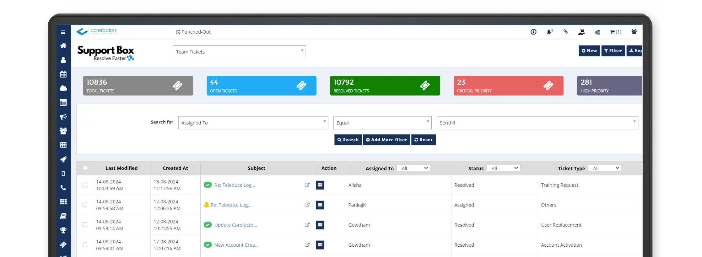 Get Started with Corefactors Demo Image
