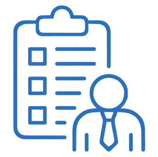 Icon for list manager and audience segmentation.