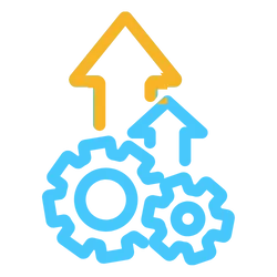 Icon representing Corefactors sales CRM as affordable CRM