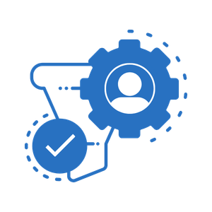 Icon for multiple communication channels.