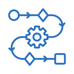 Icon for multiple communication channels.