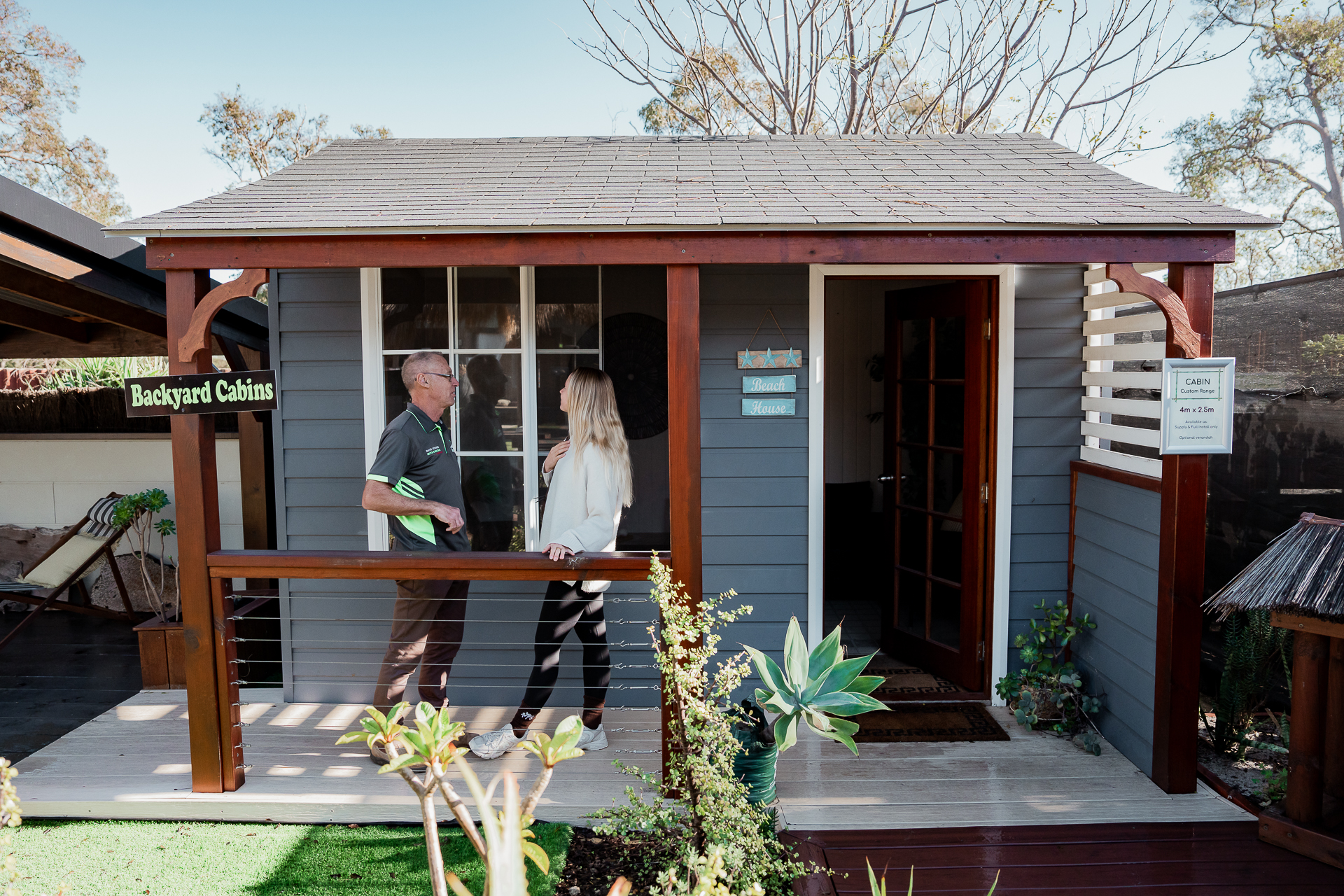 Cabin custom built