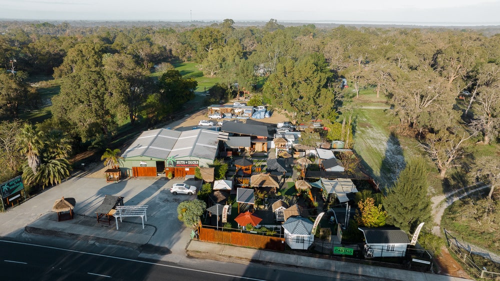 The Huts & Decks Showroom