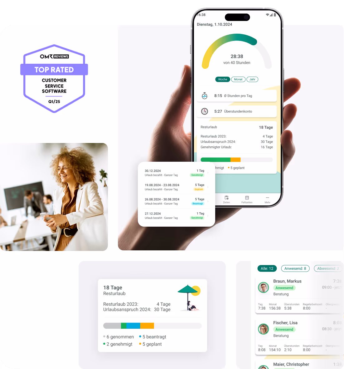 App für mobile Zeiterfassung