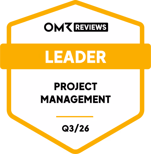 OMR Reviews badge for top rated time tracking software in Q2 2024.