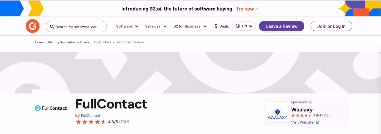 FullContact Reviews G2