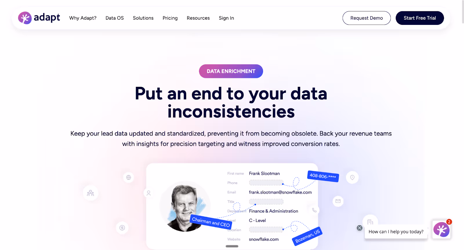 Adapt (B2B Contact Enrichment & Prospect Database)