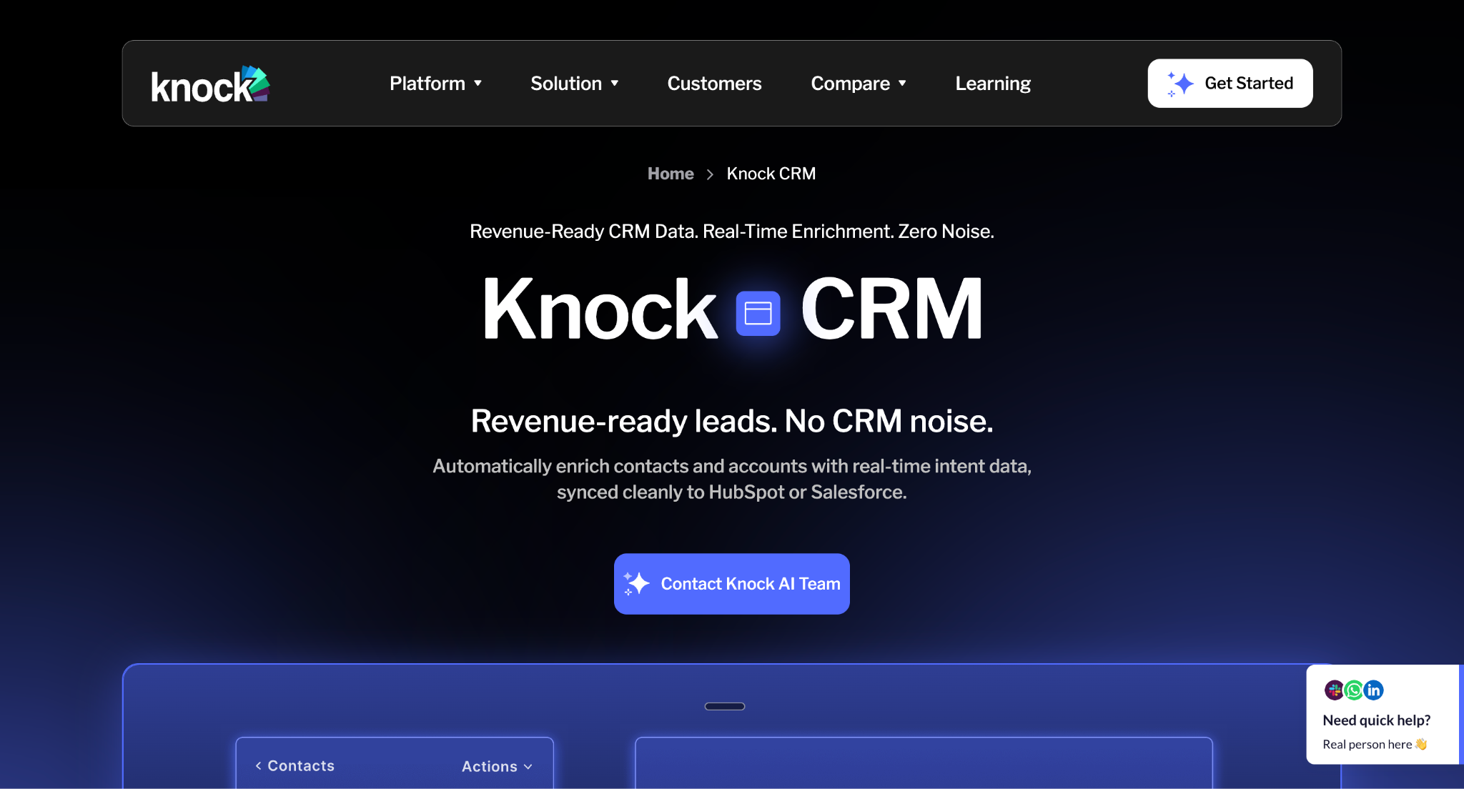 Knock CRM