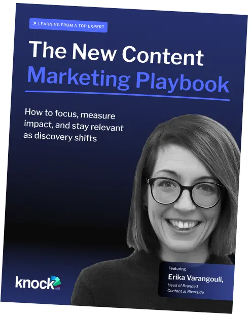 Cover of The AI Discoverability Playbook with a portrait of Nati Elimelech, SEO and AI Search Strategist, on a blue gradient background.