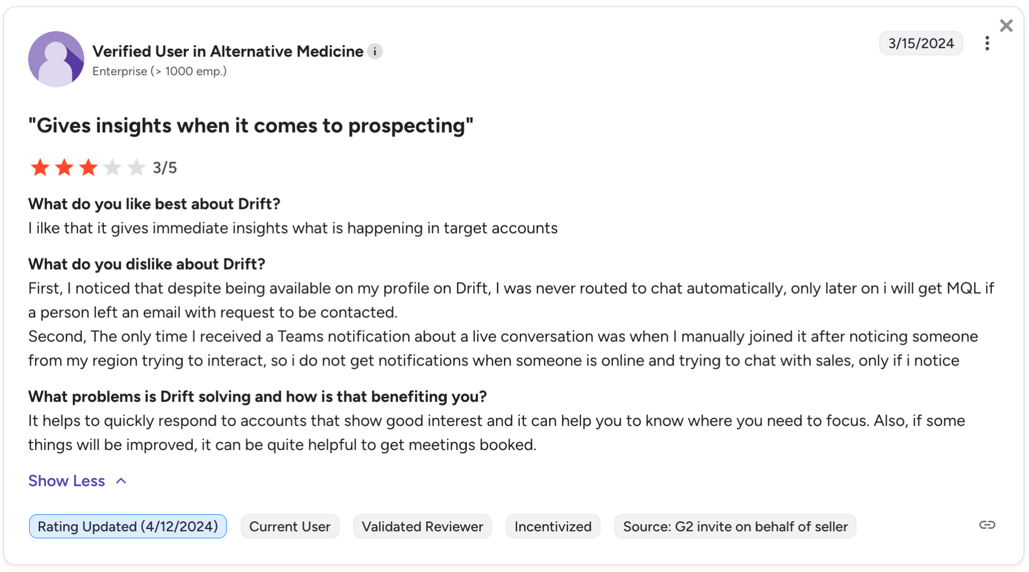 Drift Missed Conversations & Notification Gaps