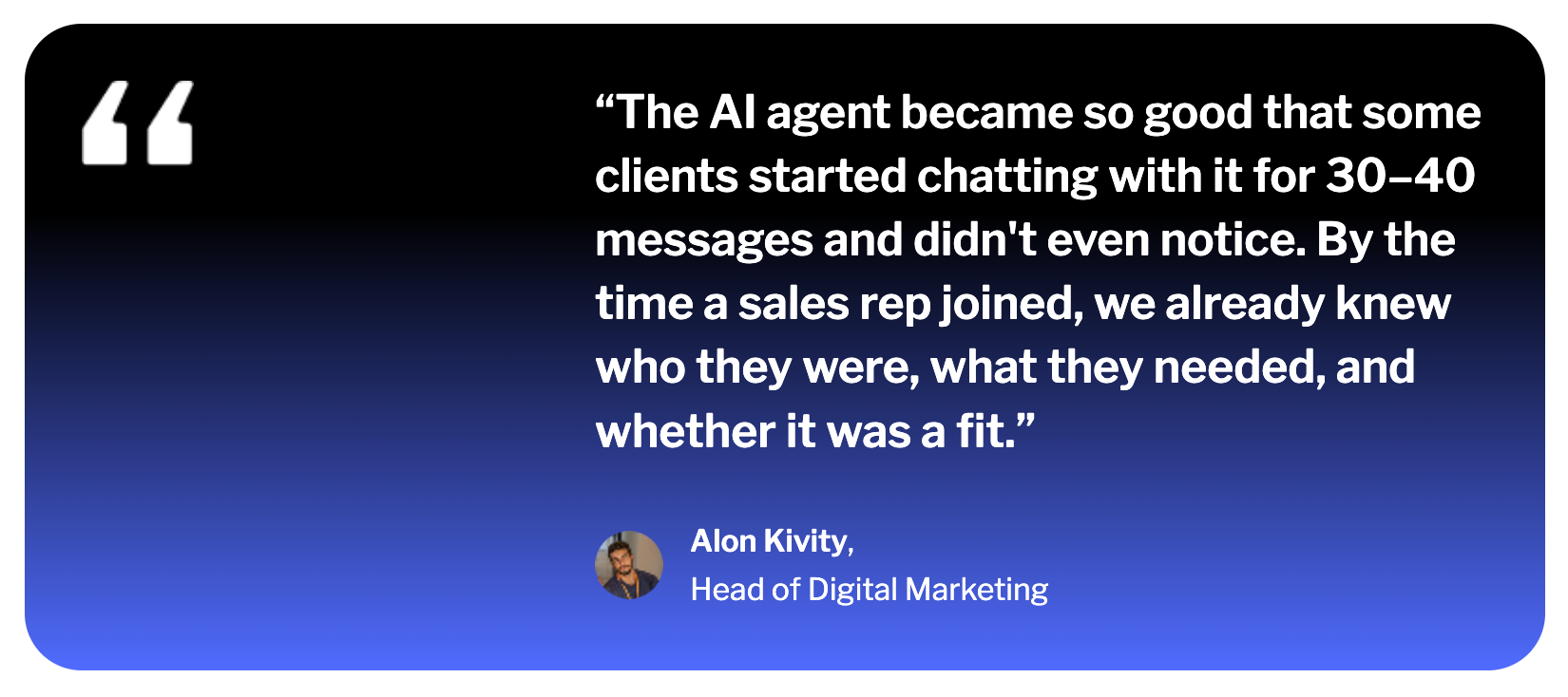 Knock AI Review - Alon Kivity (Head of Digital Marketing)