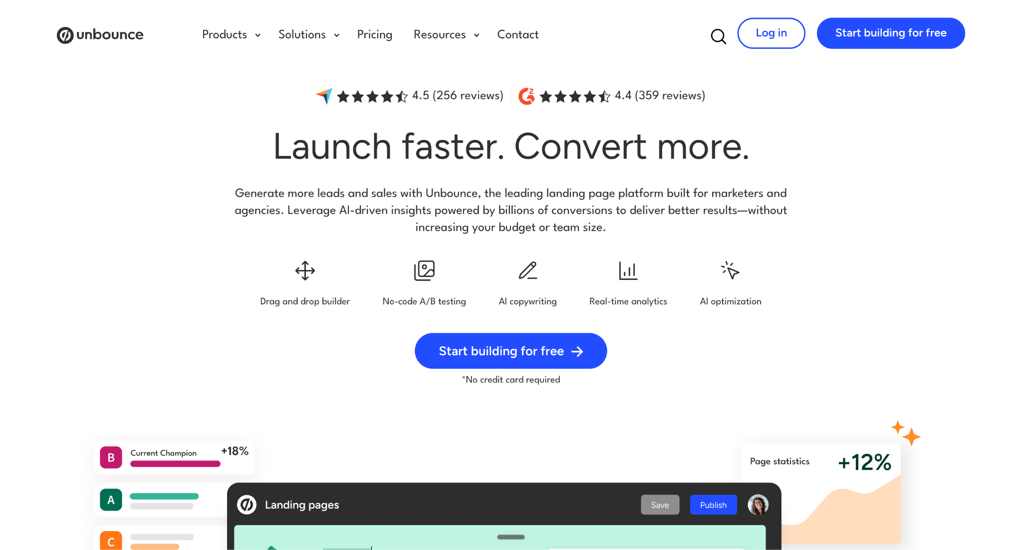 Unbounce Forms