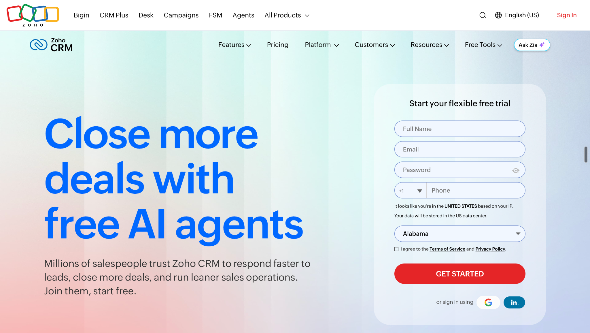 Zoho CRM