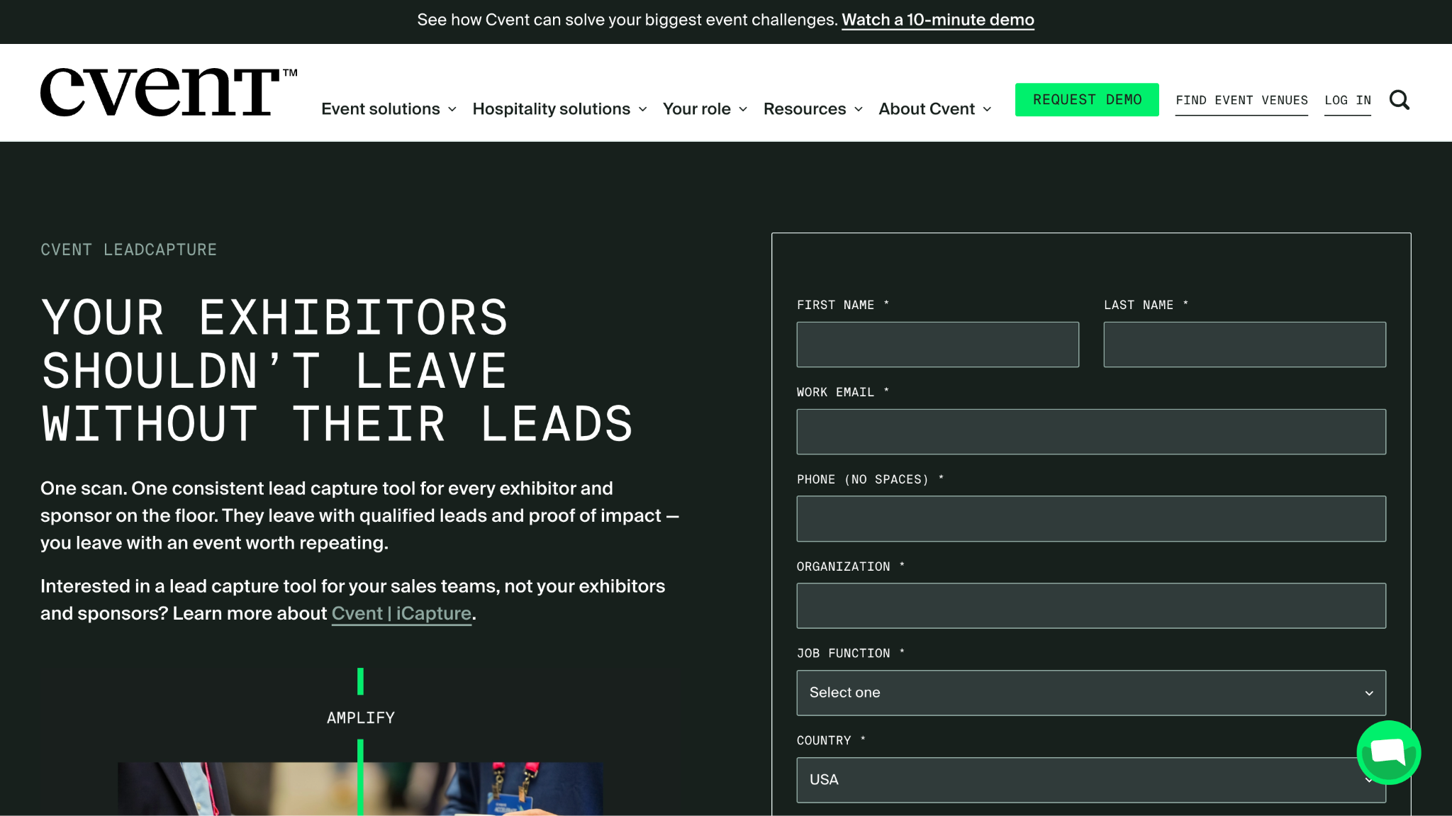 Cvent LeadCapture