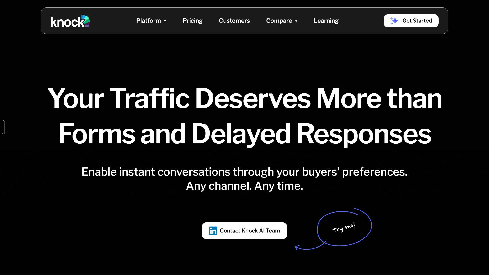 Knock AI: Connecting Buyer Intent to Real-Time Action