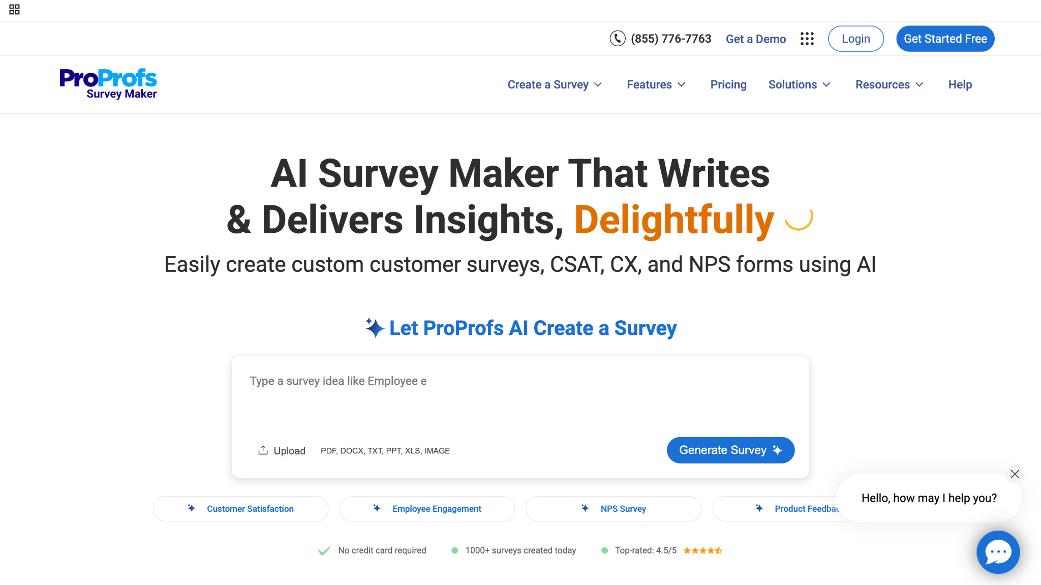 ProProfs Survey Maker