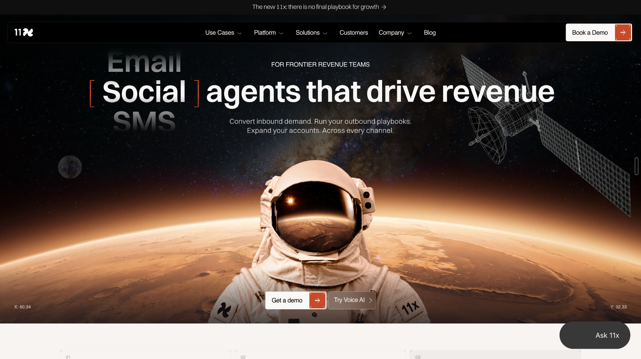 11x: Best for Autonomous Outbound Sales Development