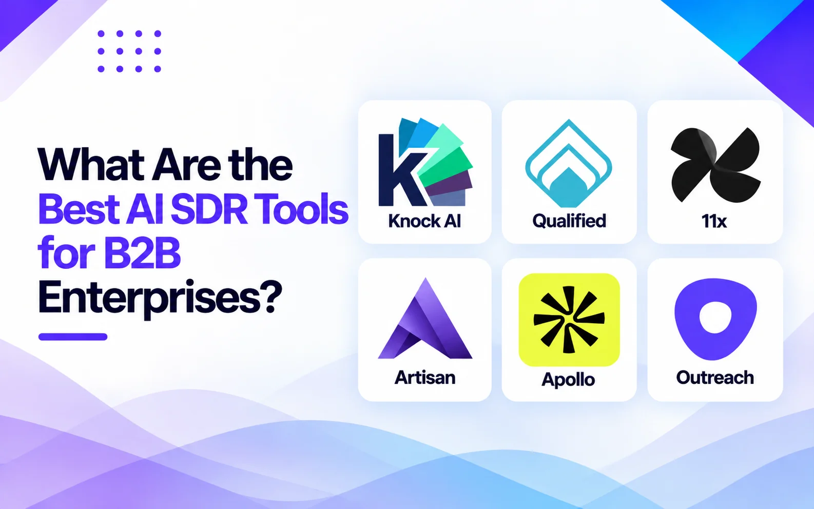 What Are the Best AI SDR Tools for B2B Enterprises?