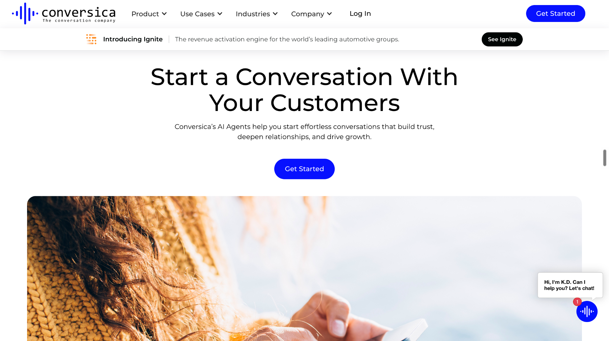 Conversica: Best for Automated Lead Nurturing and Re-Engagement