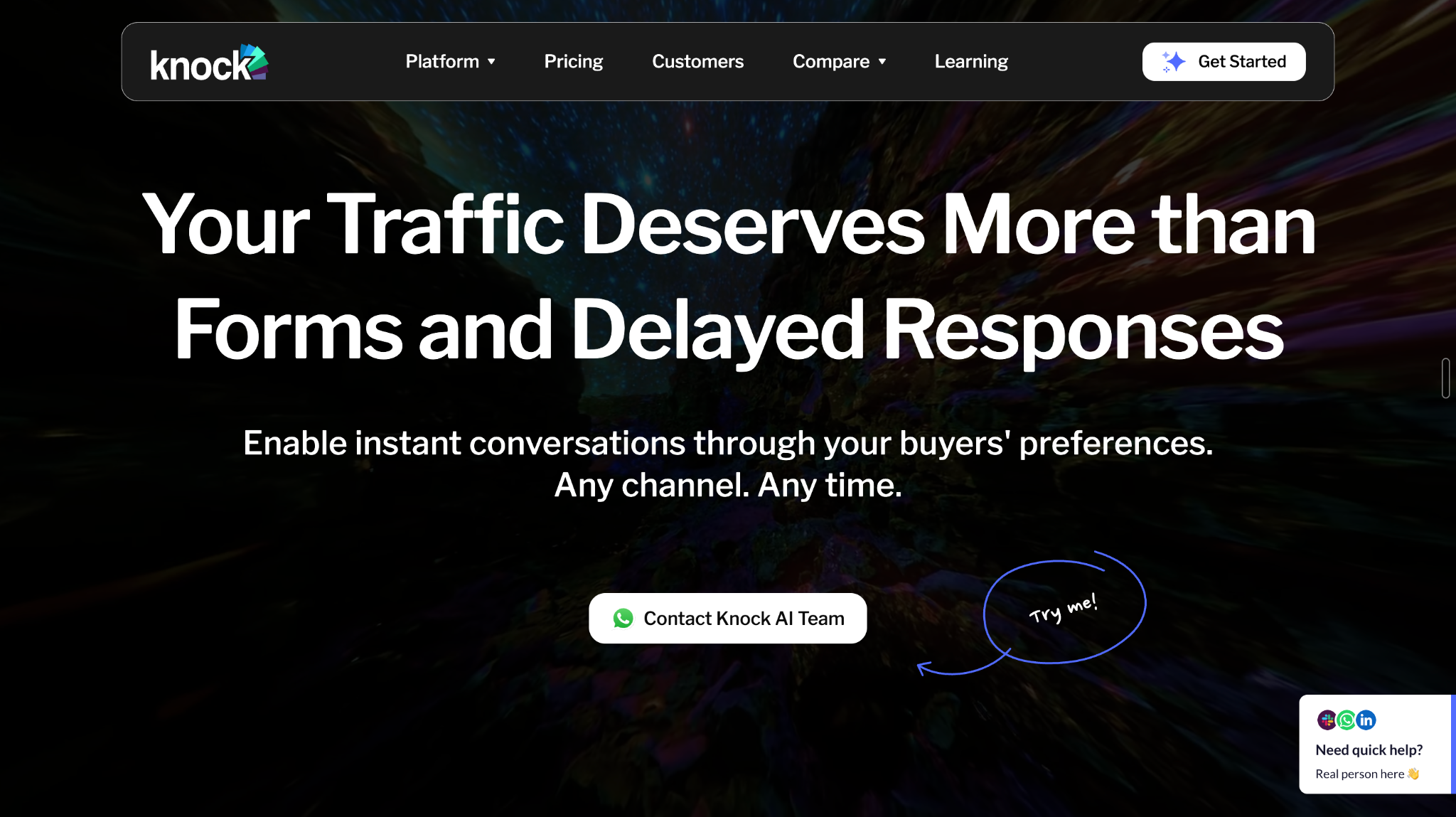 Knock AI: Best for Turning Event Engagement Into Qualified Conversations