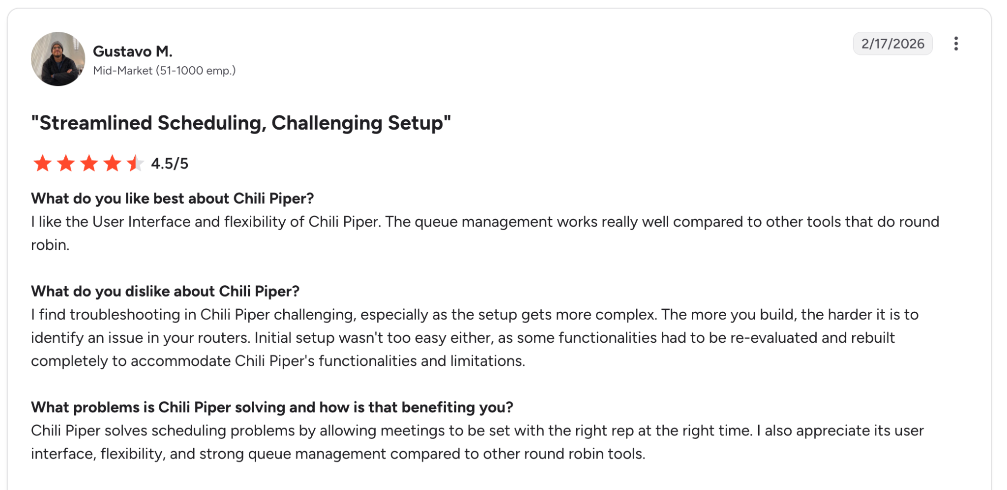 Challenging Scheduling Setup