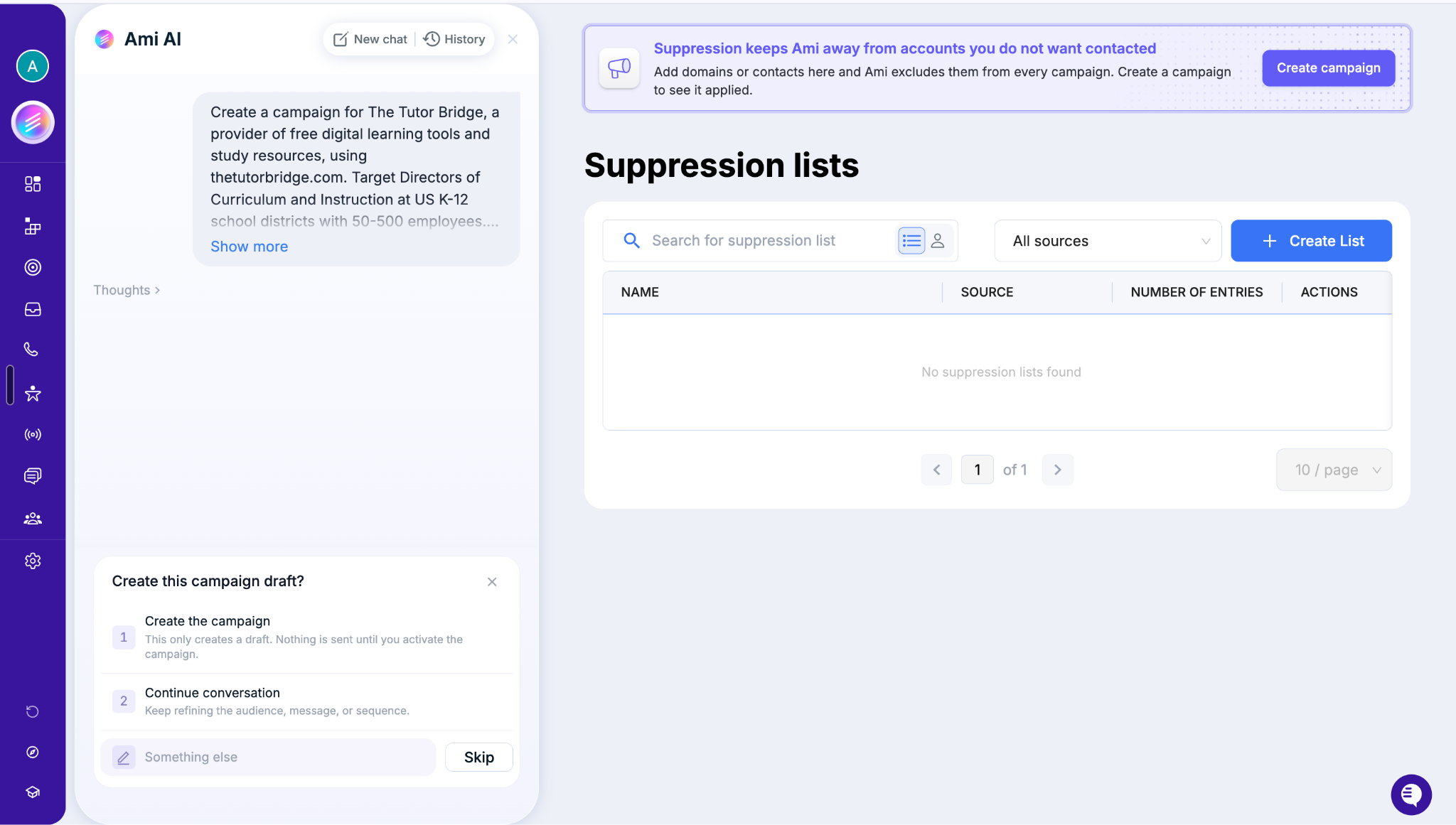 AiSDR Suppression Lists: Avoid Contacting the Wrong People
