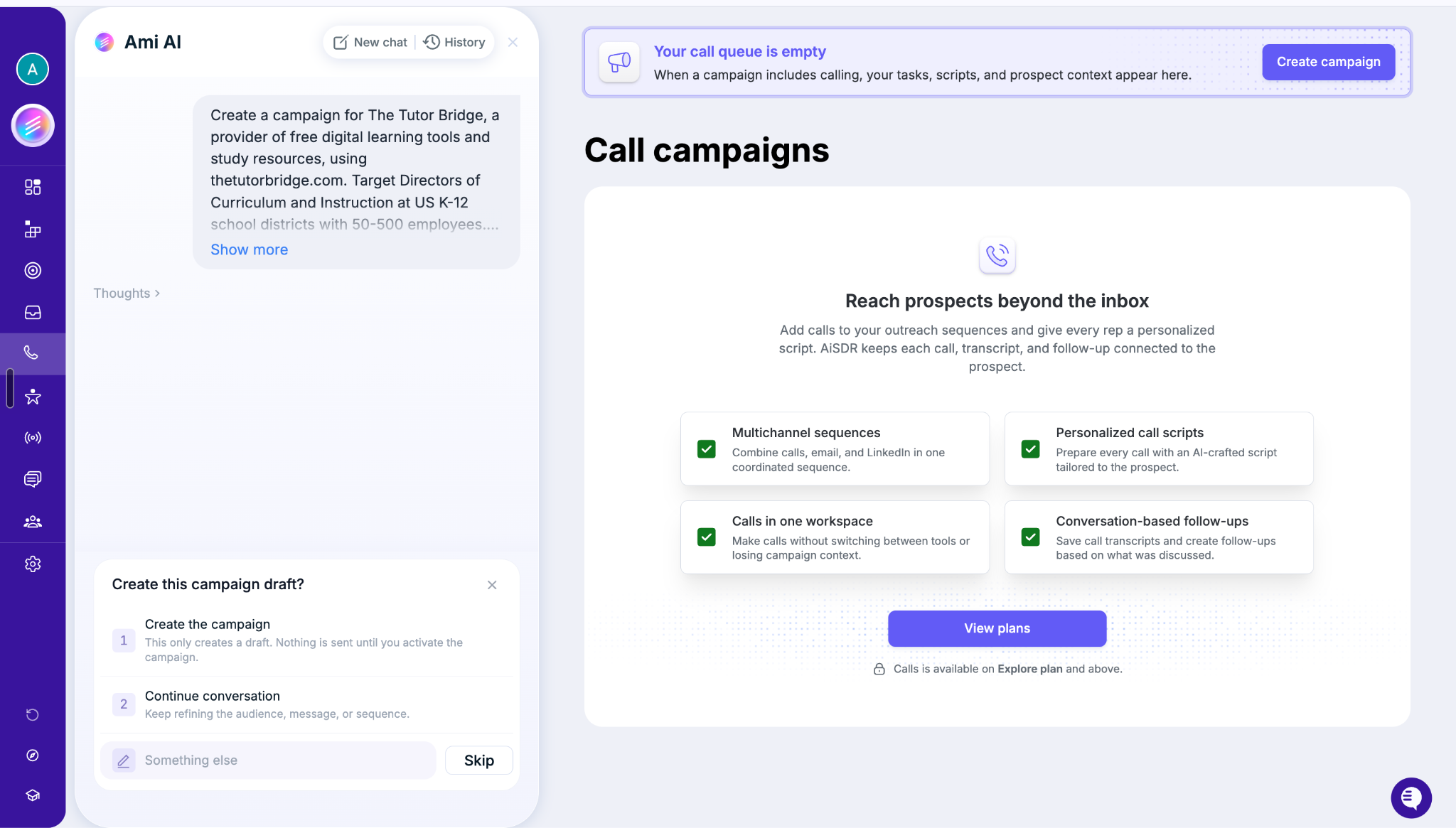 AiSDR Calls: Extend Outreach Beyond Email