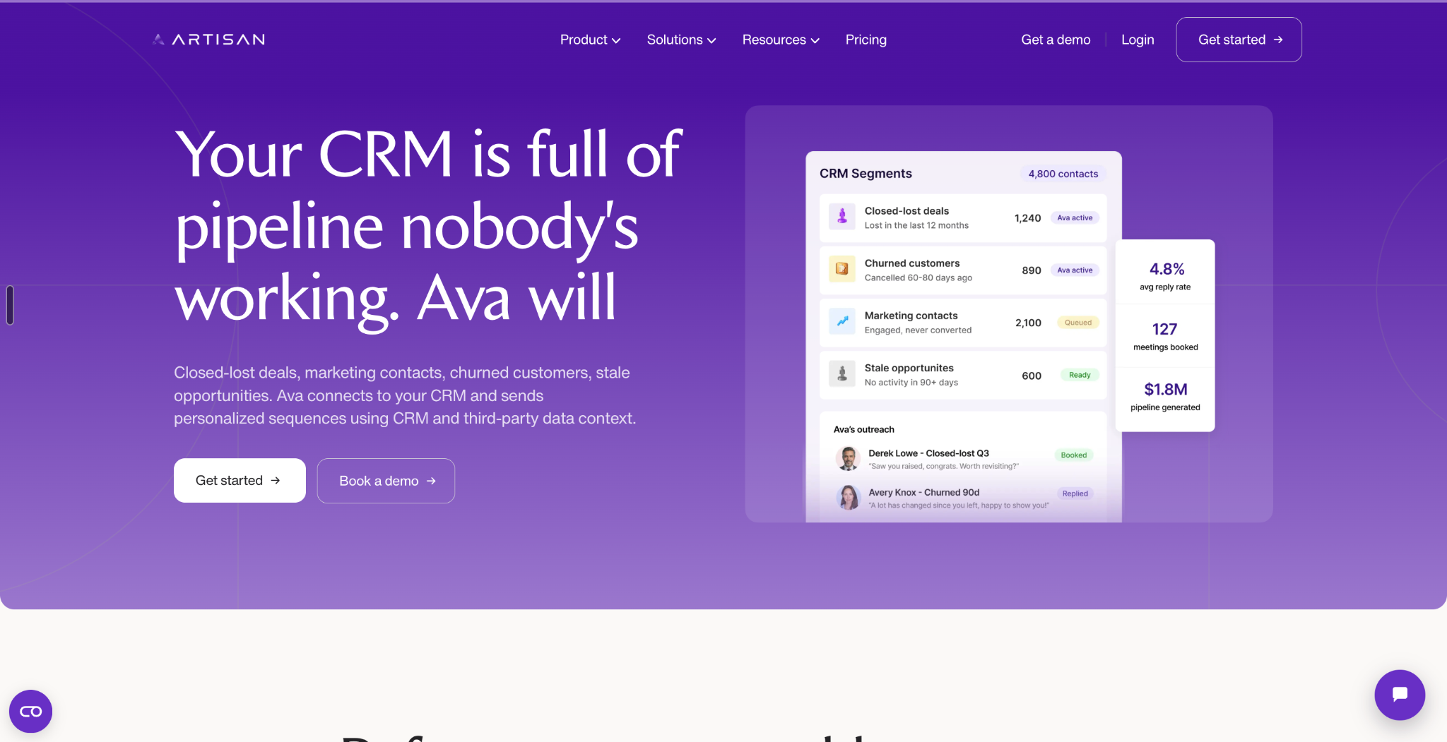 Artisan CRM Rectivation