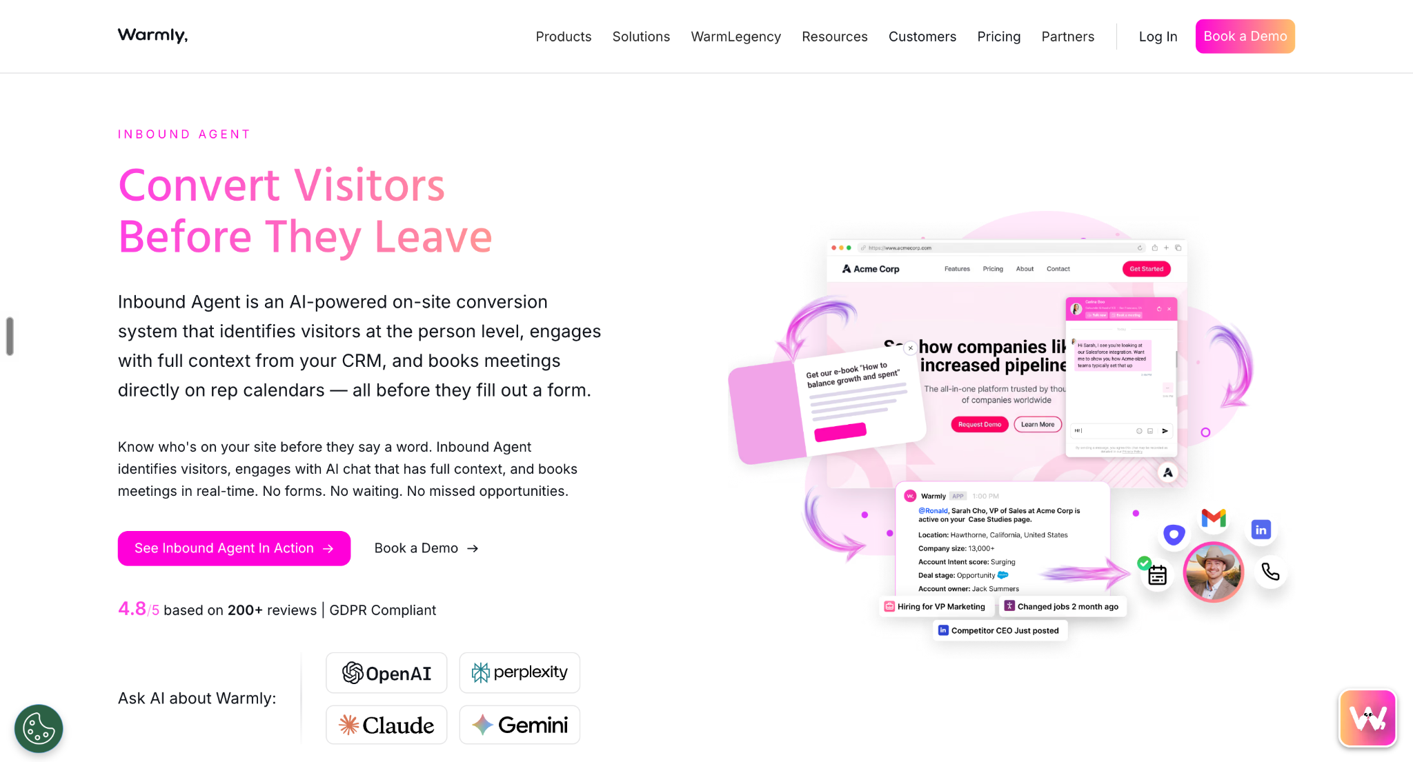 Warmly's Inbound Agent