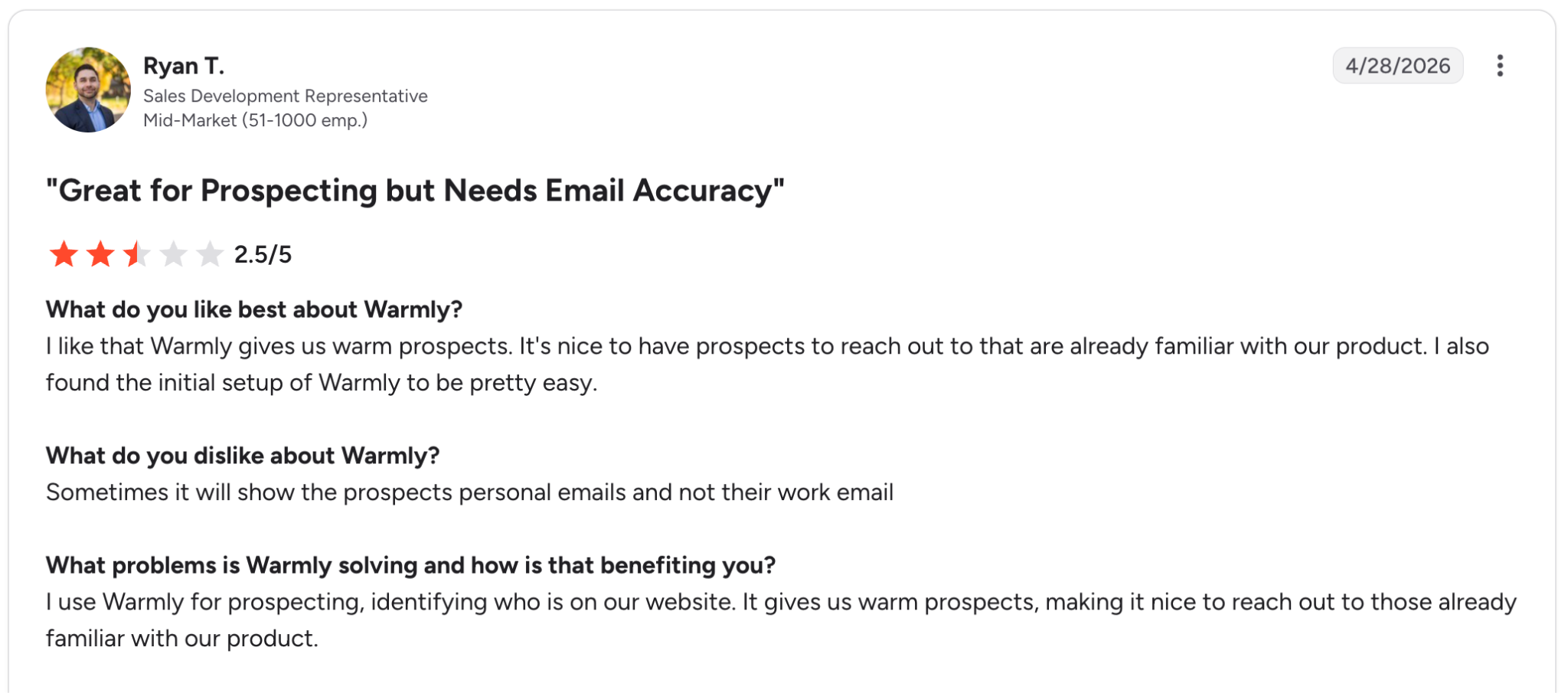 Disconnected accounts